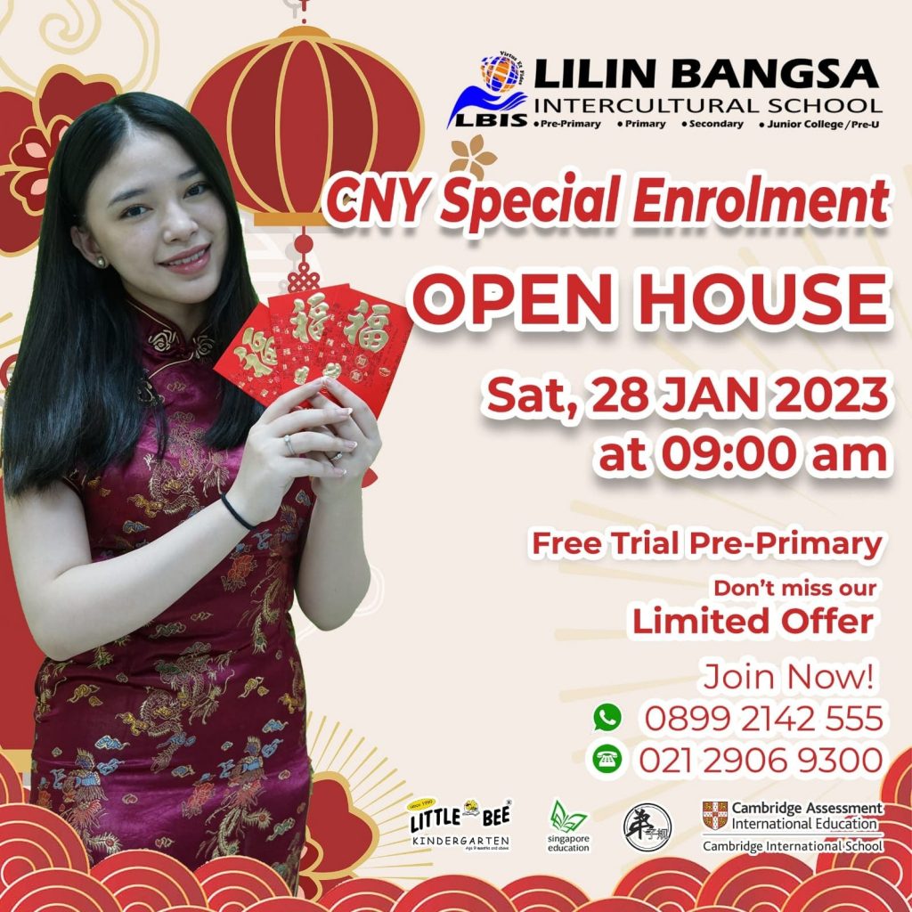 CNY OPEN HOUSE Lilin Bangsa Intercultural School