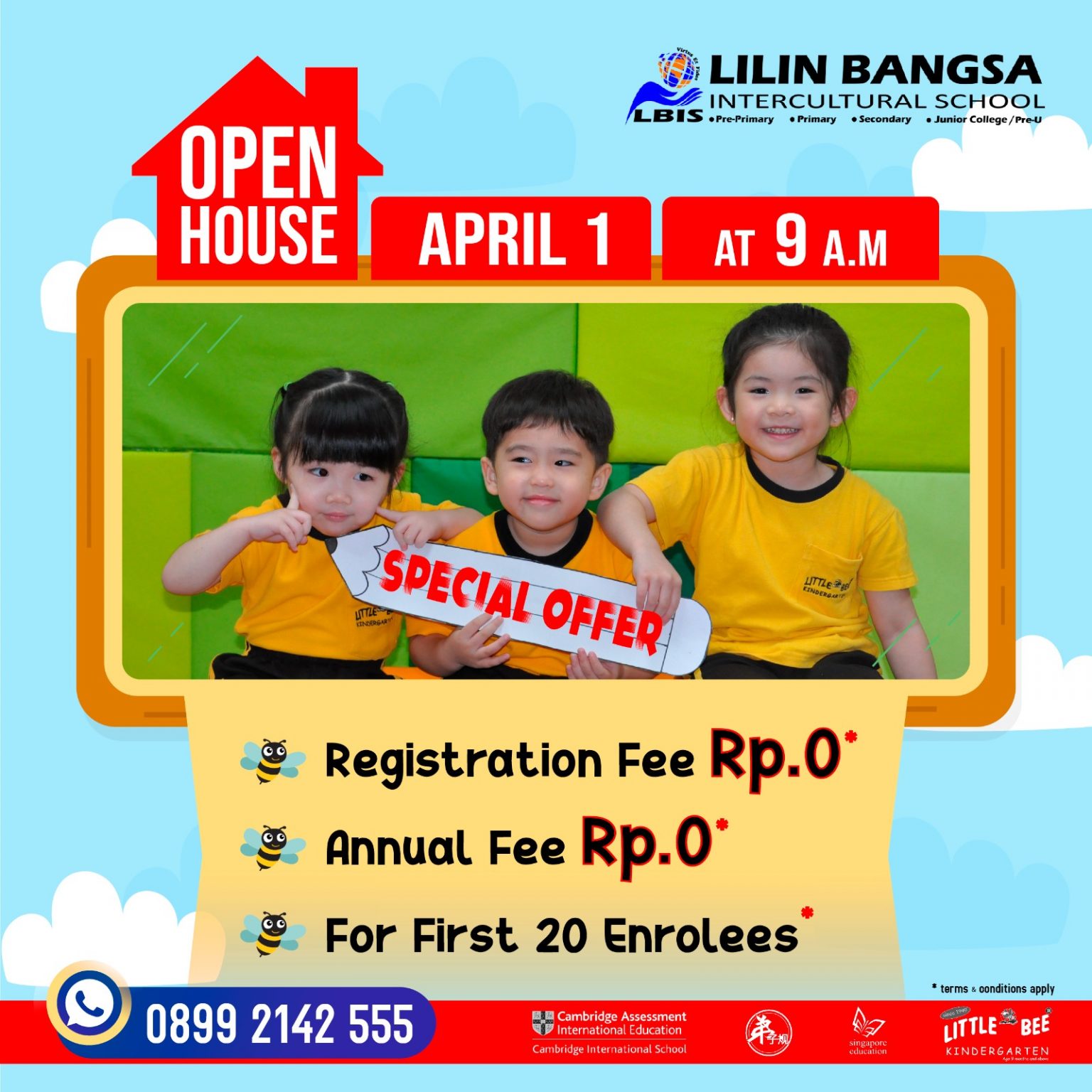 Open House 1 April 2023 Lilin Bangsa Intercultural School