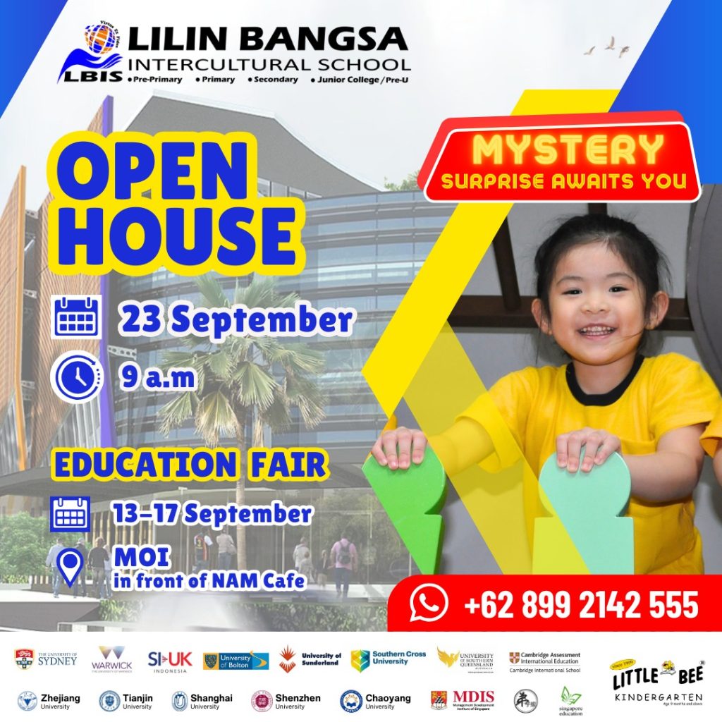 Open House 23 Sep 2023 Lilin Bangsa Intercultural School